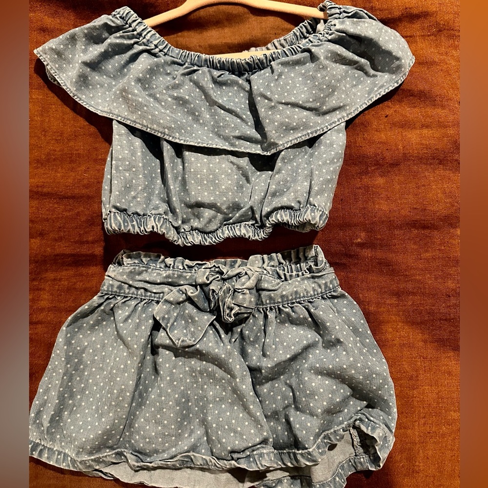 Genuine Kids by Osh Kosh 2-Piece Skirt Set 12 months
